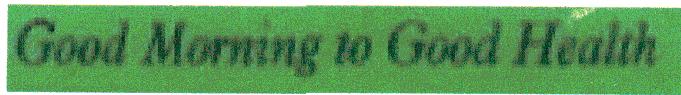 Good Morning To Good Health Device mark 1891039 Trademark