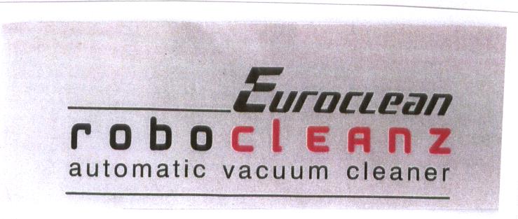 Euroclean Robo Cleanz Device mark 1898719 Trademark