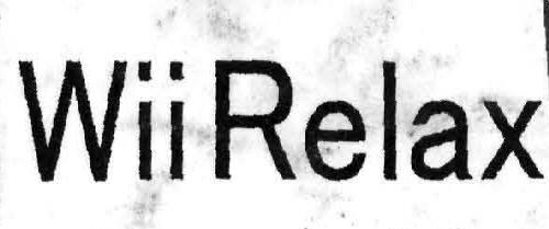 Wii Relax Device mark 1898245 Trademark