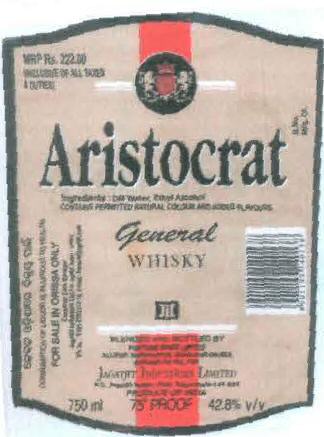 Aristocrat Device mark 1915629 Trademark