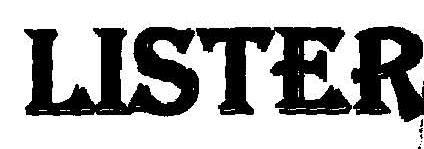 Lister Device mark 1924040 Trademark