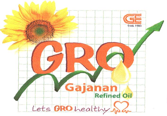 Gro Gajanan Refined Oil Device mark 1913574 Trademark