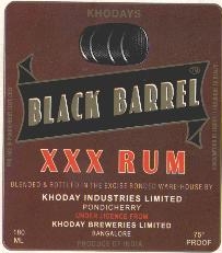 Black Barrel Device mark 1908633 Trademark