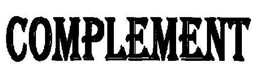 Complement Device mark 1914272 Trademark