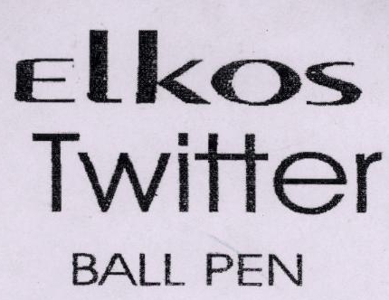 Elkos Twitter Ball Pen Device mark 1940817 Trademark
