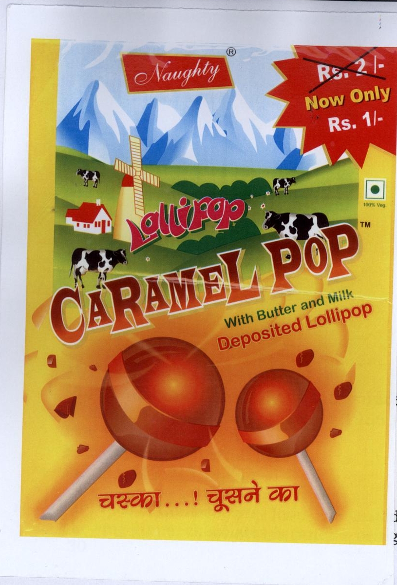 Lalipop Caramel Pop Device mark 1944857 Trademark