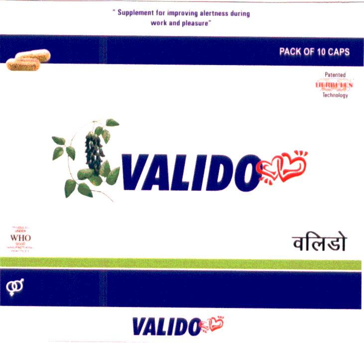 Valido Device mark 1925674 Trademark