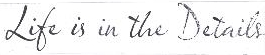 Life Is In The Details Device mark 1960209 Trademark
