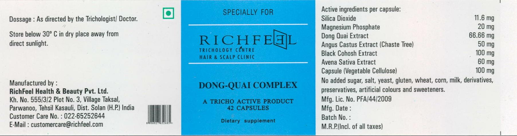 Richfeel Device mark 1984821 Trademark