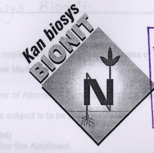 Kan Biosys Bionit Device mark 1948896 Trademark