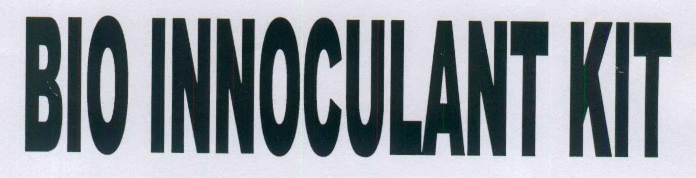 Bio Innoculant Kit Device mark 1983615 Trademark