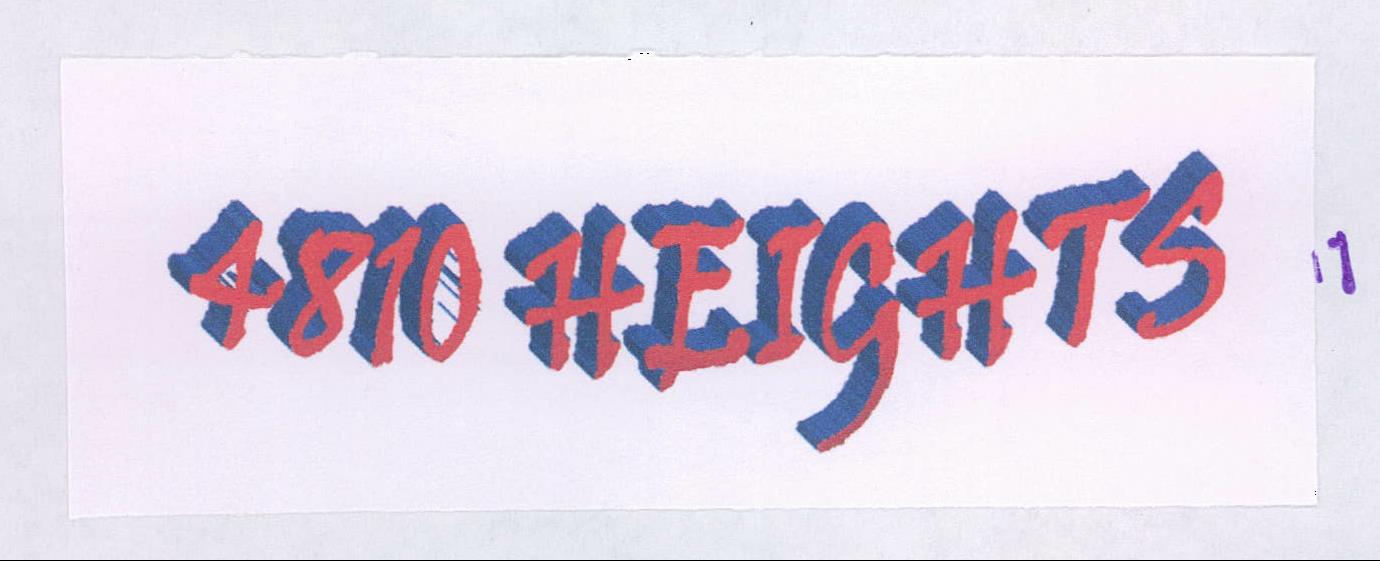 4810 Heights Device mark 1978323 Trademark