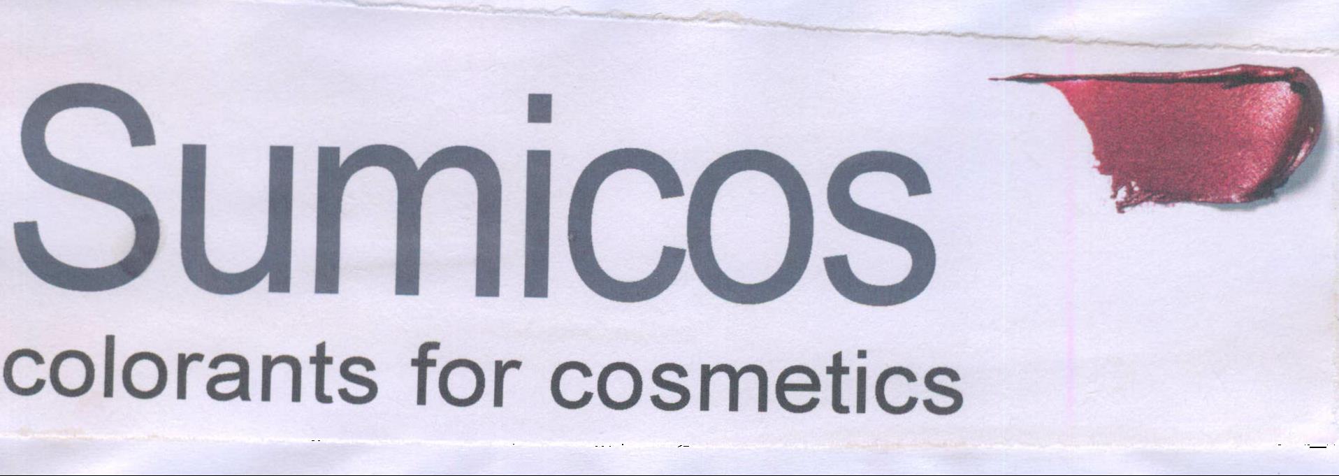 Sumicos Colorants For Cosmetics Device mark 1968525 Trademark