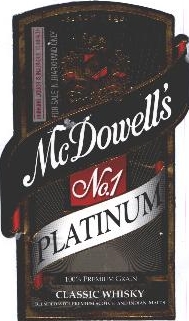 Mcdowell's No.1 Platinum Device mark 2000453 Trademark