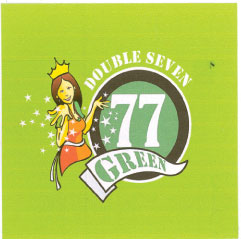 Double Seven 77 Green Device mark 1983709 Trademark