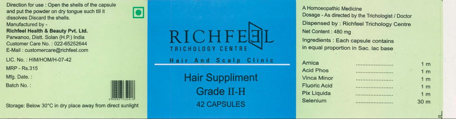 Richfeel (label) Device mark 1993885 Trademark