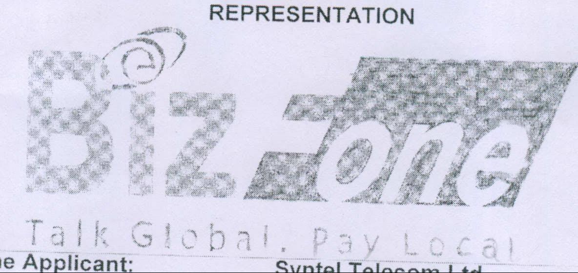 Biz Fone Talk Global, Pay Local Device mark 1984420 Trademark