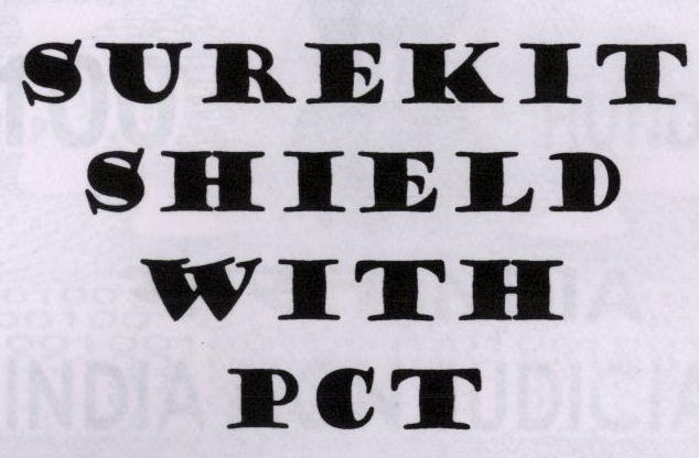 Surekit Shield With Pct Device mark 1984103 Trademark
