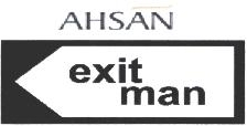 Ahsan Exit Man Device mark 1988018 Trademark