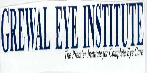 Grewal Eye Institute Device mark 2032768 Trademark