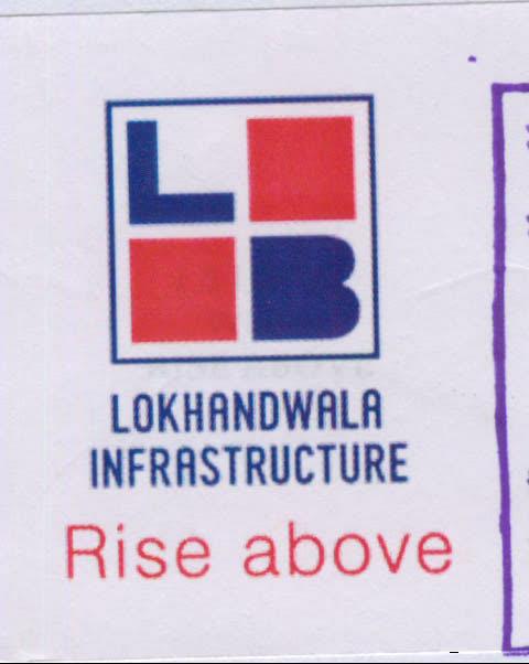 Lokhandwala Infrastructure Rise Above With Lb Logo Device mark 2034472 Trademark