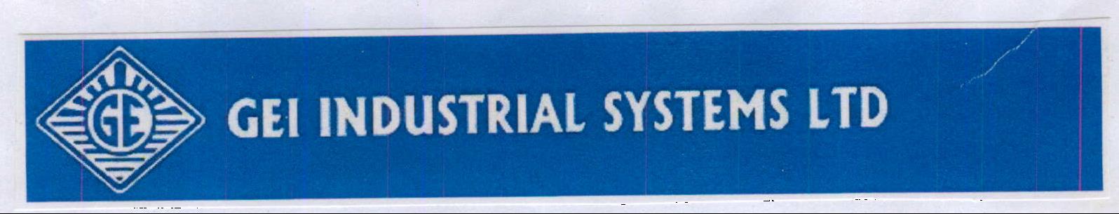 Ge Gei Industrial Systems Ltd Device mark 2007552 Trademark