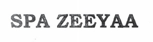 Spa Zeeyyaa Device mark 2003685 Trademark