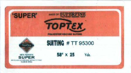 Toptex With Label Device mark 2054768 Trademark