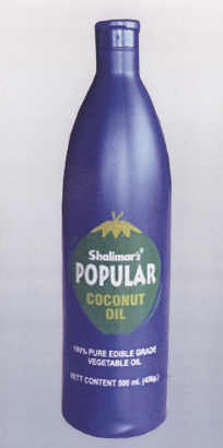 Shalimar"s Popular Coconut Oil Device mark 2047434 Trademark