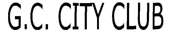 G.c. City Club Device mark 1848778 Trademark