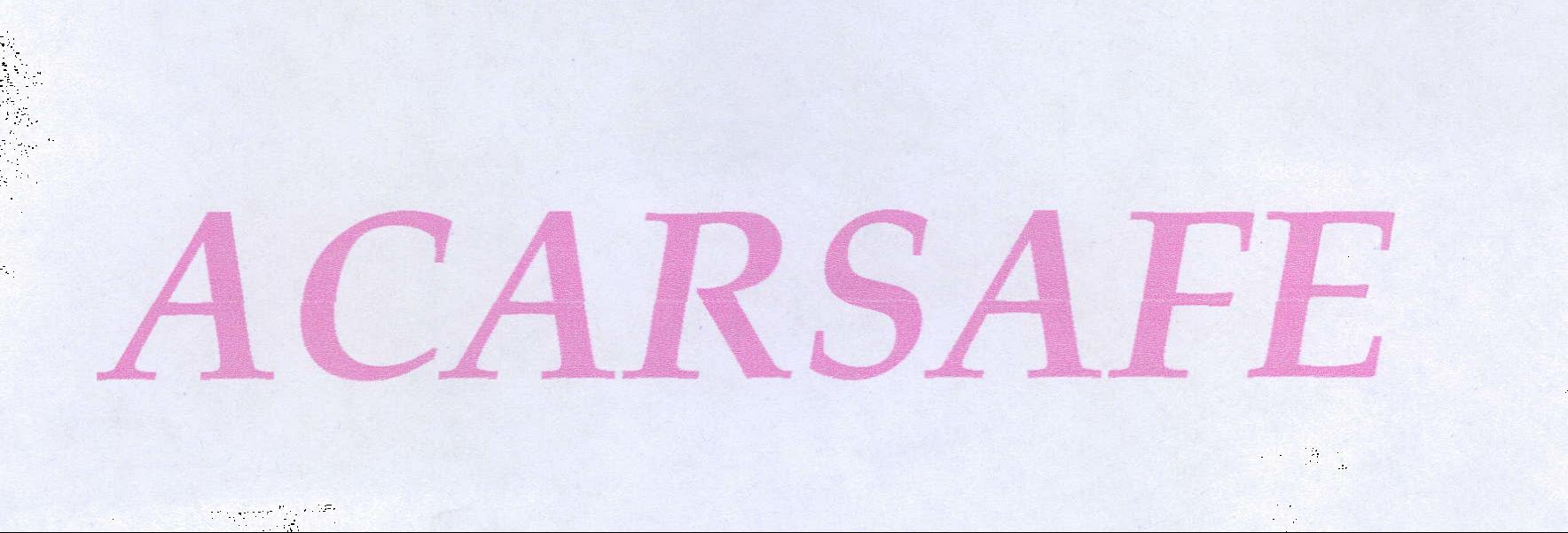 Acarsafe Device mark 2077794 Trademark