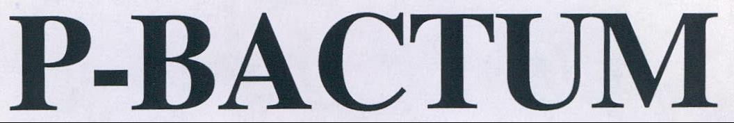 P-bactum Device mark 2120153 Trademark