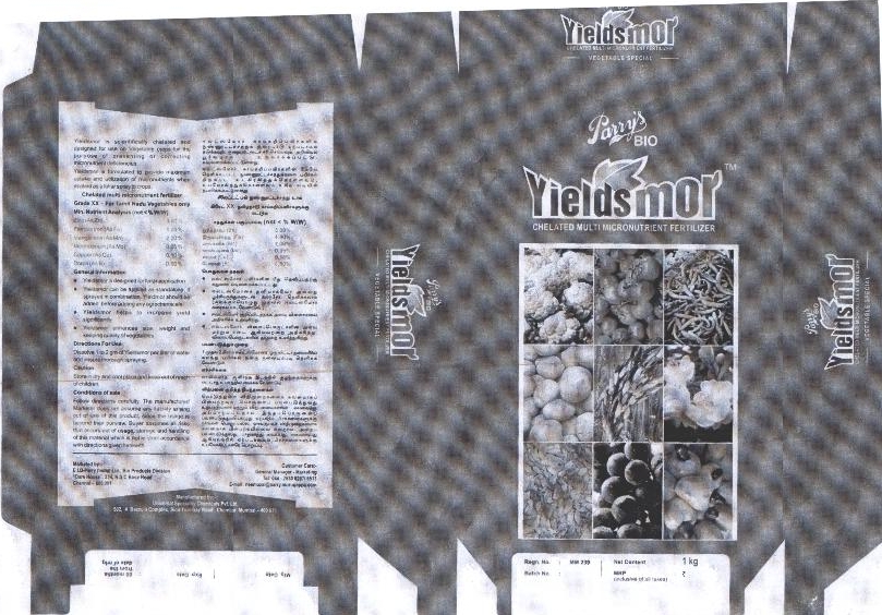Parry's Bio Yieldsmor Device mark 2073282 Trademark