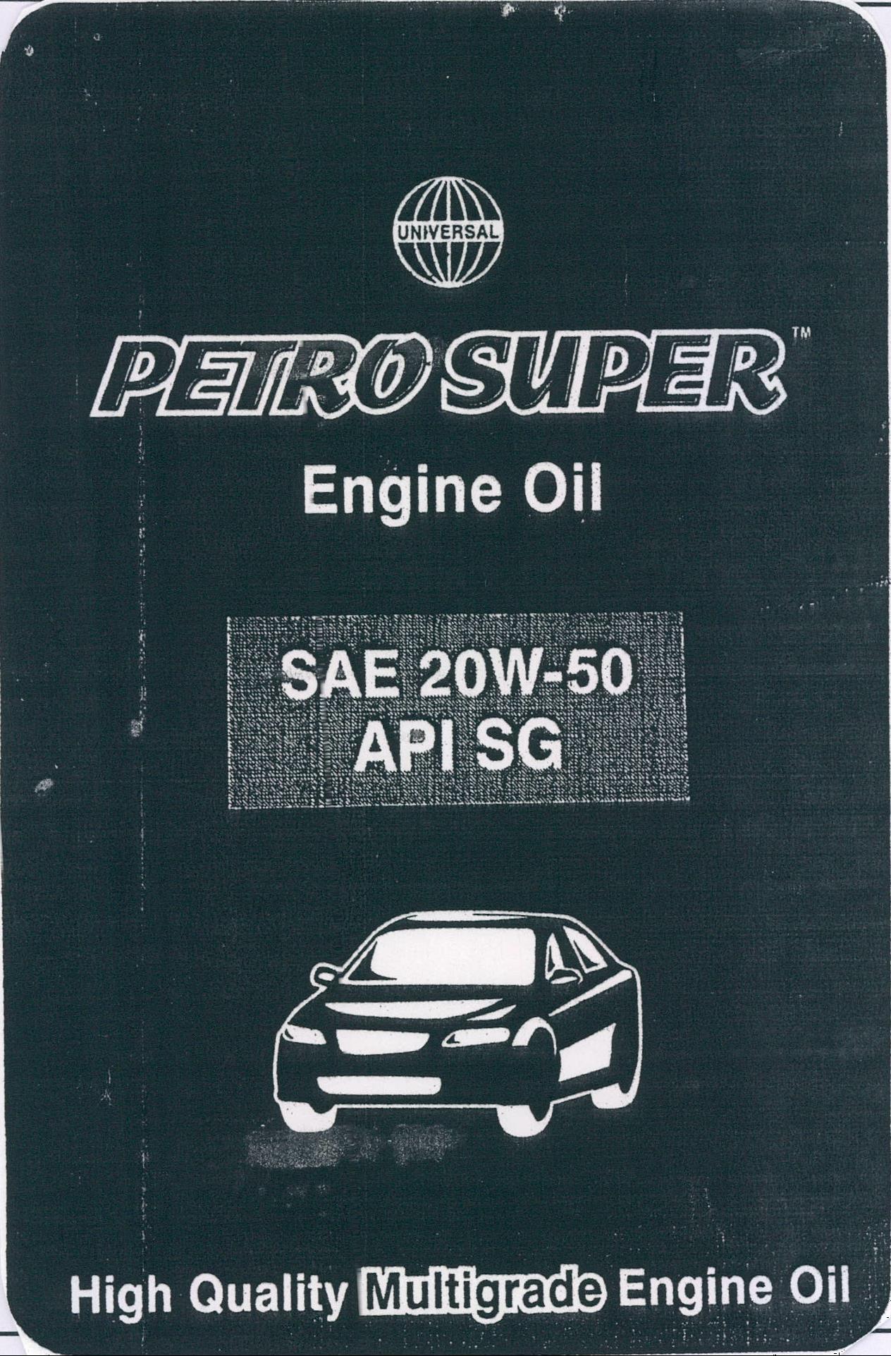 Petro Super (divice Of Car And Glob Device mark 2108508 Trademark