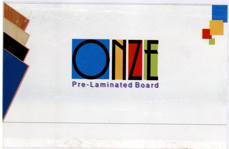 Onze Pre-laminated Board Device mark 1873707 Trademark