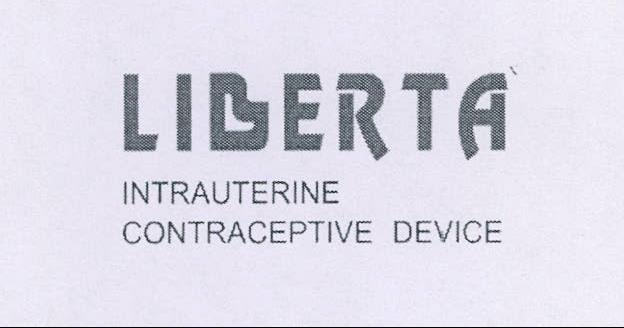 Liberta - Intrauterine Contraceptive Device. Device mark 2103371 Trademark