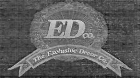 Ed Co. The Exclusive Decor Co With Device Device mark 2118819 Trademark