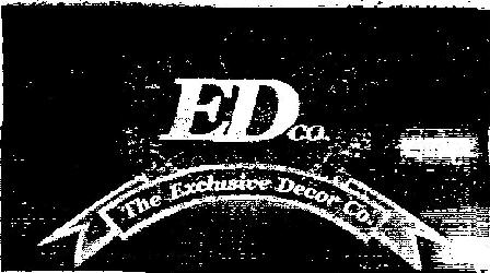 Ed Co. The Exclusive Decor Co. With Device Device mark 2118820 Trademark