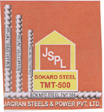 Jspl Bokaro Steel Tmt-500 (device) Device mark 2141983 Trademark