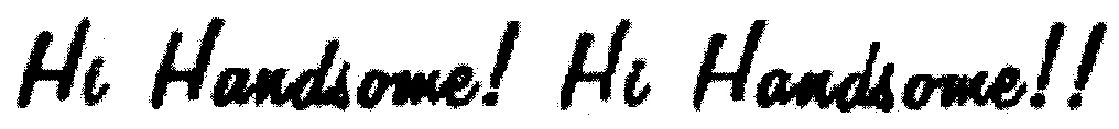 Hi Handsome! Hi Handsome! Device mark 2148660 Trademark