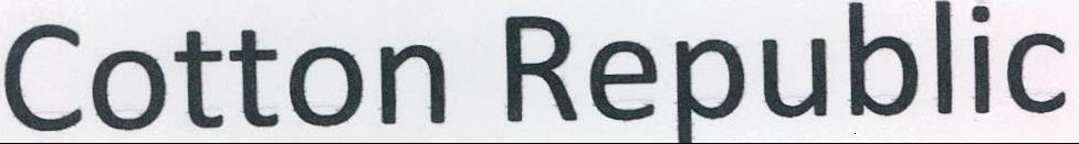 Cotton Republic Device mark 2157534 Trademark