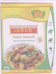 Mps Aahar Sabji Masala (device Of Sabji) Device mark 2149891 Trademark