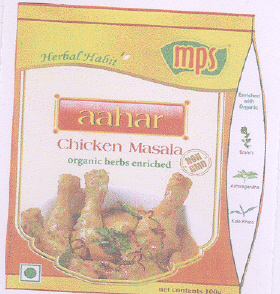 Mps Aahar Chicken Masala (device Of Chicken) Device mark 2149894 Trademark