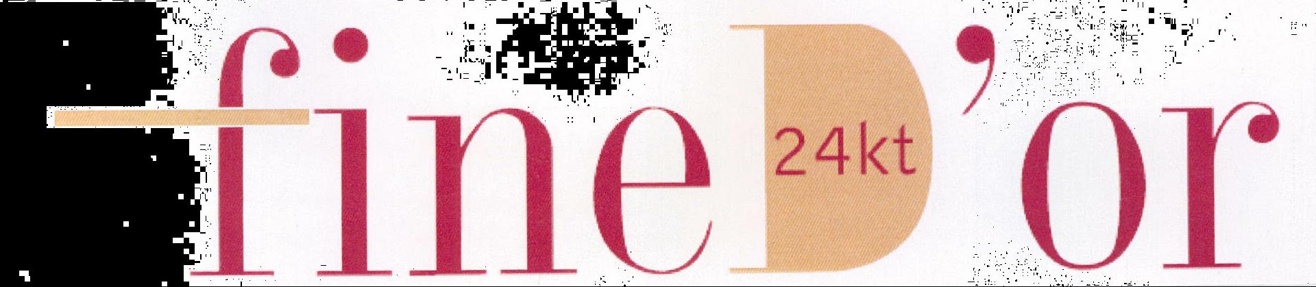 Fine D' Or 24kt Device mark 2155316 Trademark