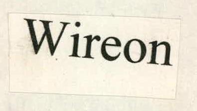 Wireon Device mark 2187391 Trademark