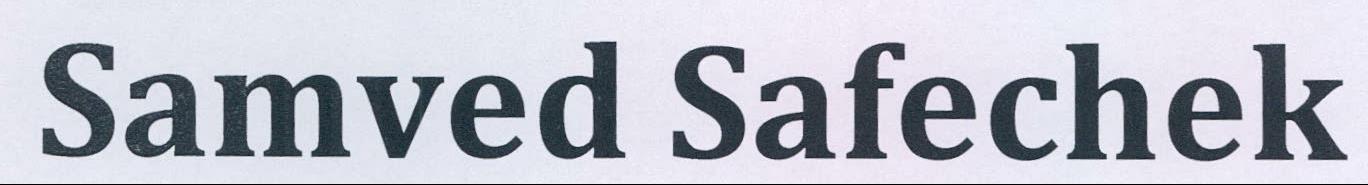 Samved Safechek Device mark 2187584 Trademark