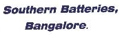 Southern Batteries, Bangalore. Device mark 2163249 Trademark