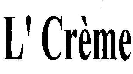 L'creme (device) Device mark 2147814 Trademark