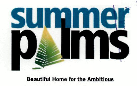 Summer Palms Device Device mark 2150232 Trademark