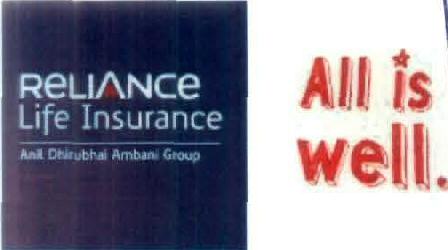 Reliance Life Insurance All Is Well Device mark 1904744 Trademark